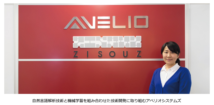 自然言語解析技術と機械学習を組み合わせた技術開発に取り組むアベリオシステムズ